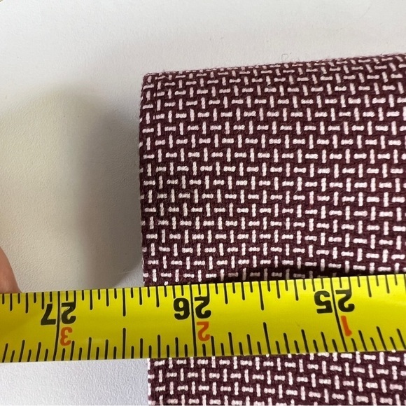 Men's Ted Baker Burgundy Casual Button up Up Shirt - Picture 6 of 8